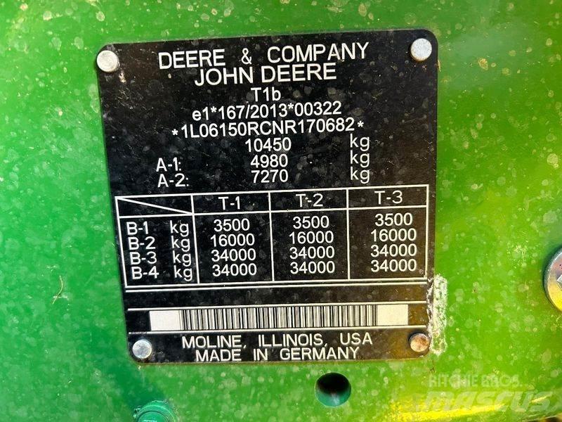 John Deere 6R150 Traktory