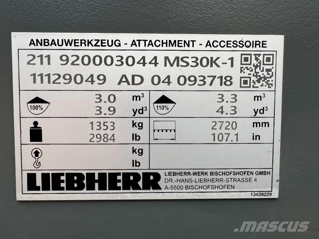 Liebherr L546 Kolové nakladače