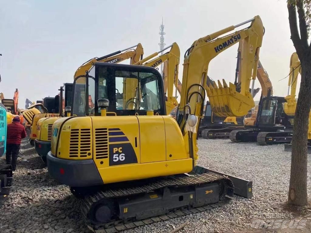 Komatsu PC 56 Pásová rýpadla