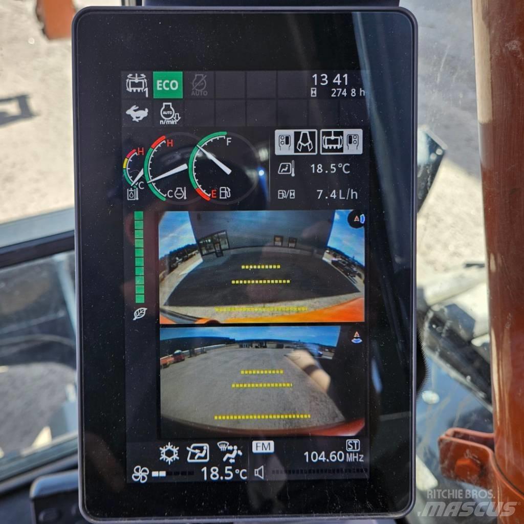 Hitachi ZX135US-7 Pásová rýpadla