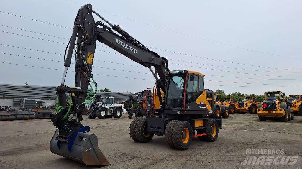 Volvo EWR 170 E Kolová rýpadla