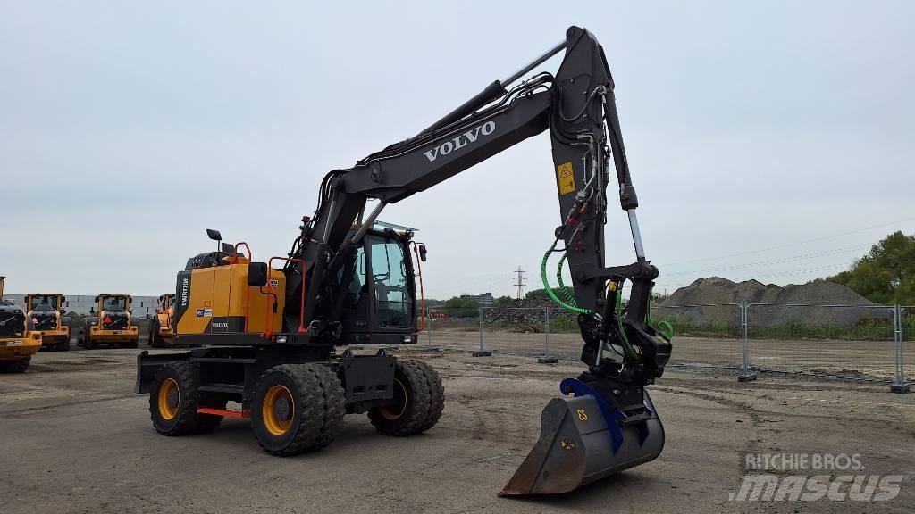 Volvo EWR 170 E Kolová rýpadla