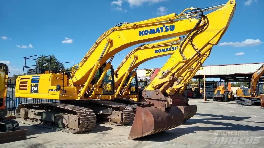 Komatsu PC360LC-10 Pásová rýpadla