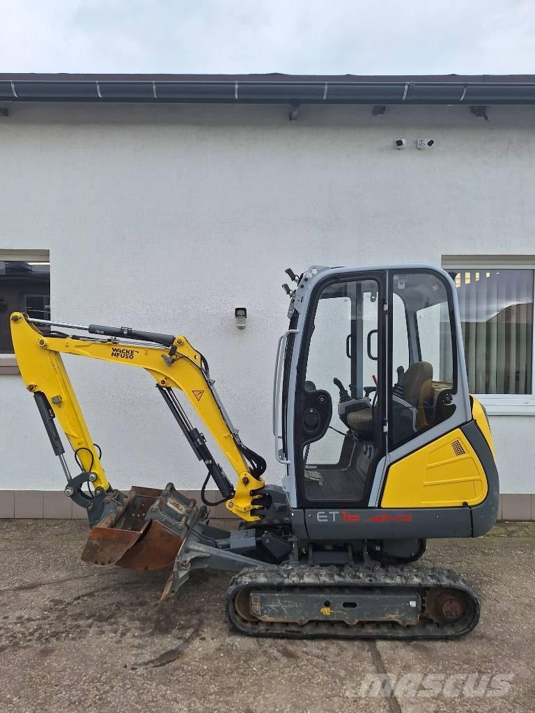 Wacker Neuson ET 18 Pásová rýpadla
