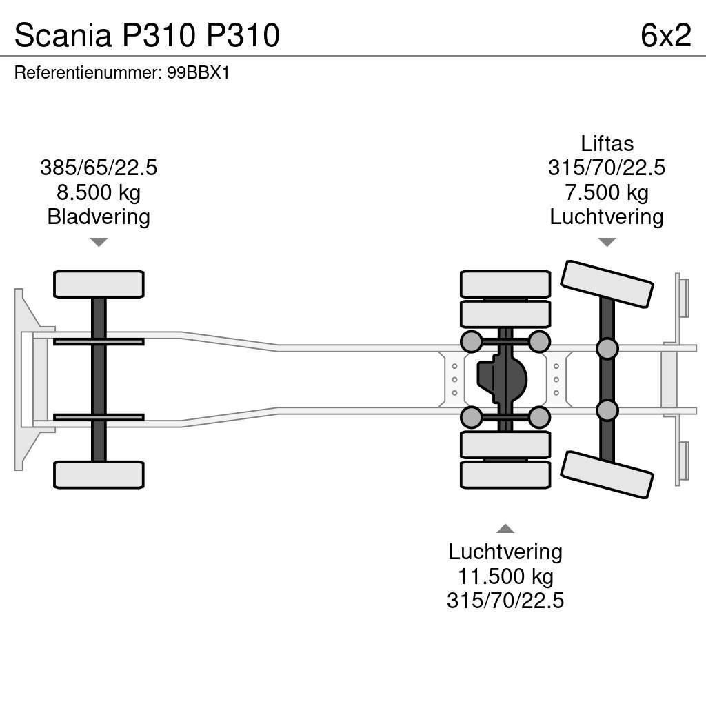 Scania P310 P310 Popelářské vozy