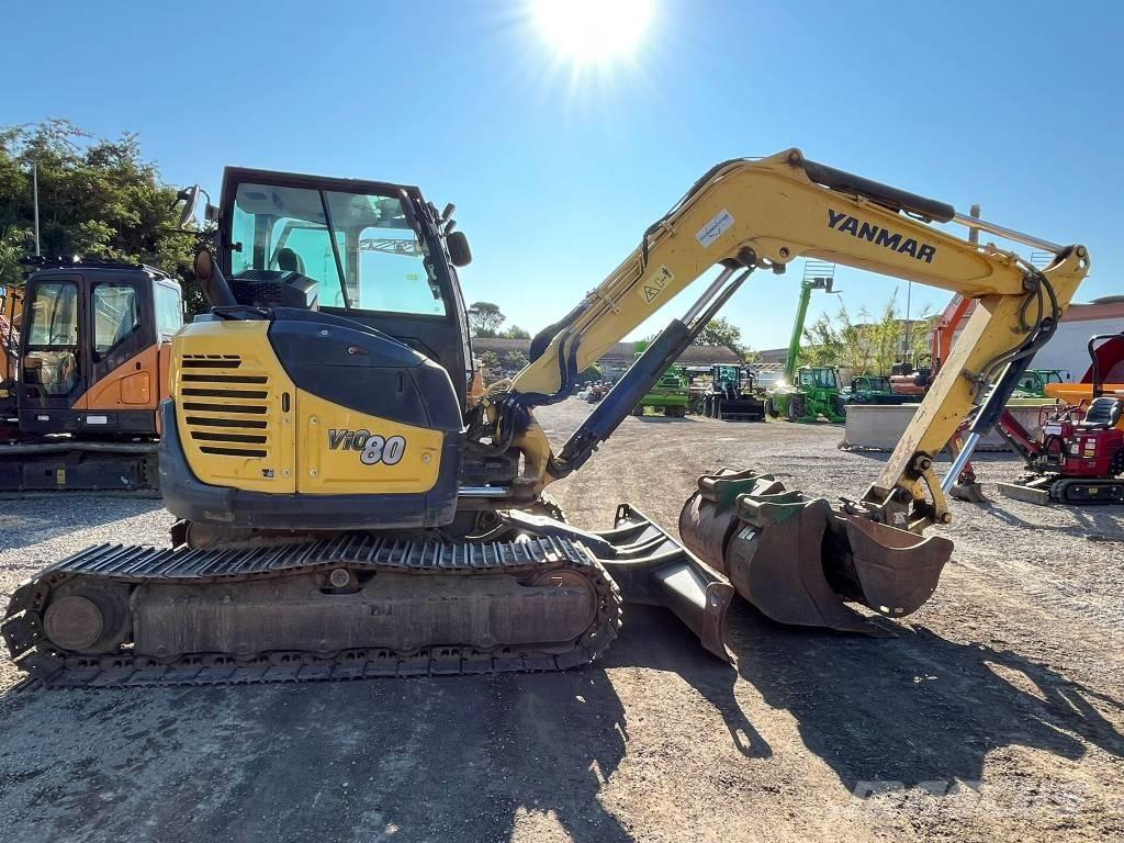 Yanmar Vio 80-1A Midi rýpadla 7t - 12t