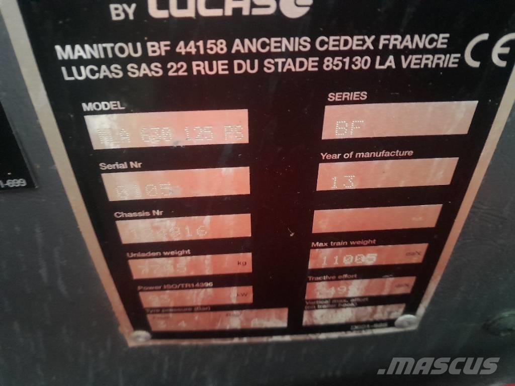 Manitou MLT630-125 Teleskopické nakladače pro zemědělství