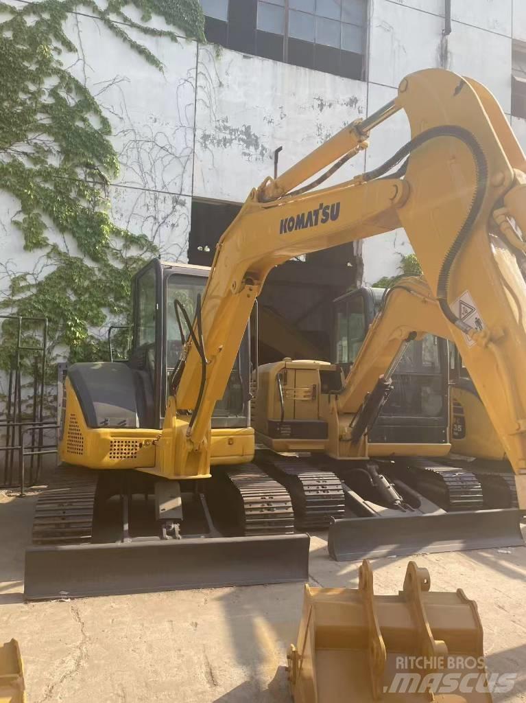 Komatsu PC 55 Pásová rýpadla