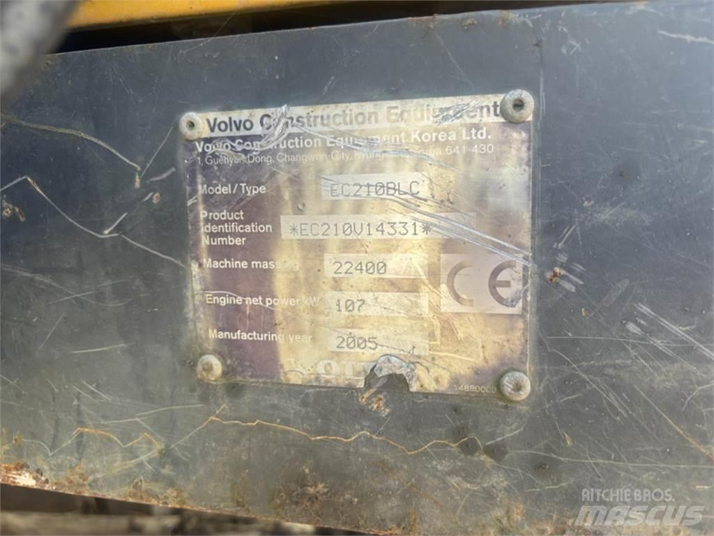 Volvo EC210BLC Pásová rýpadla