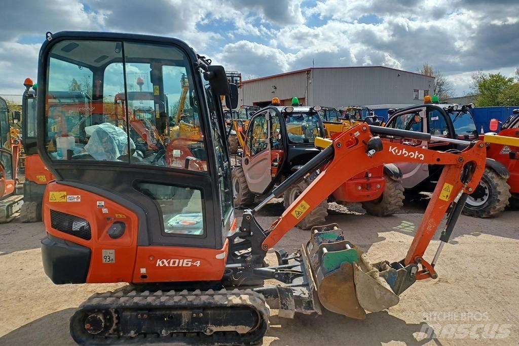 Kubota KX016-4G Mini rýpadla < 7t