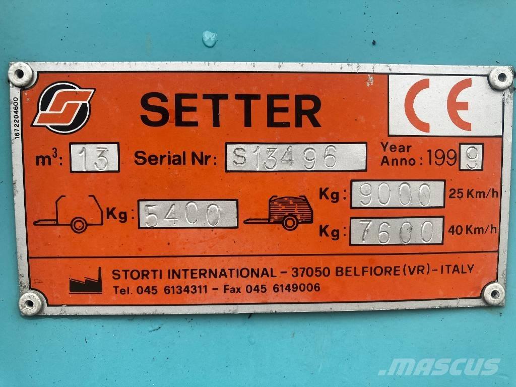 Storti setter ds 130 Zařízení na vykládku sil