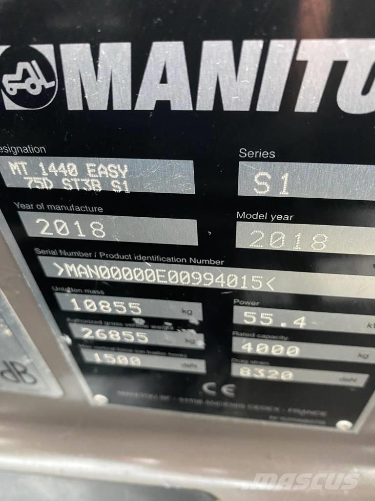 Manitou MT 1440 Teleskopické manipulátory