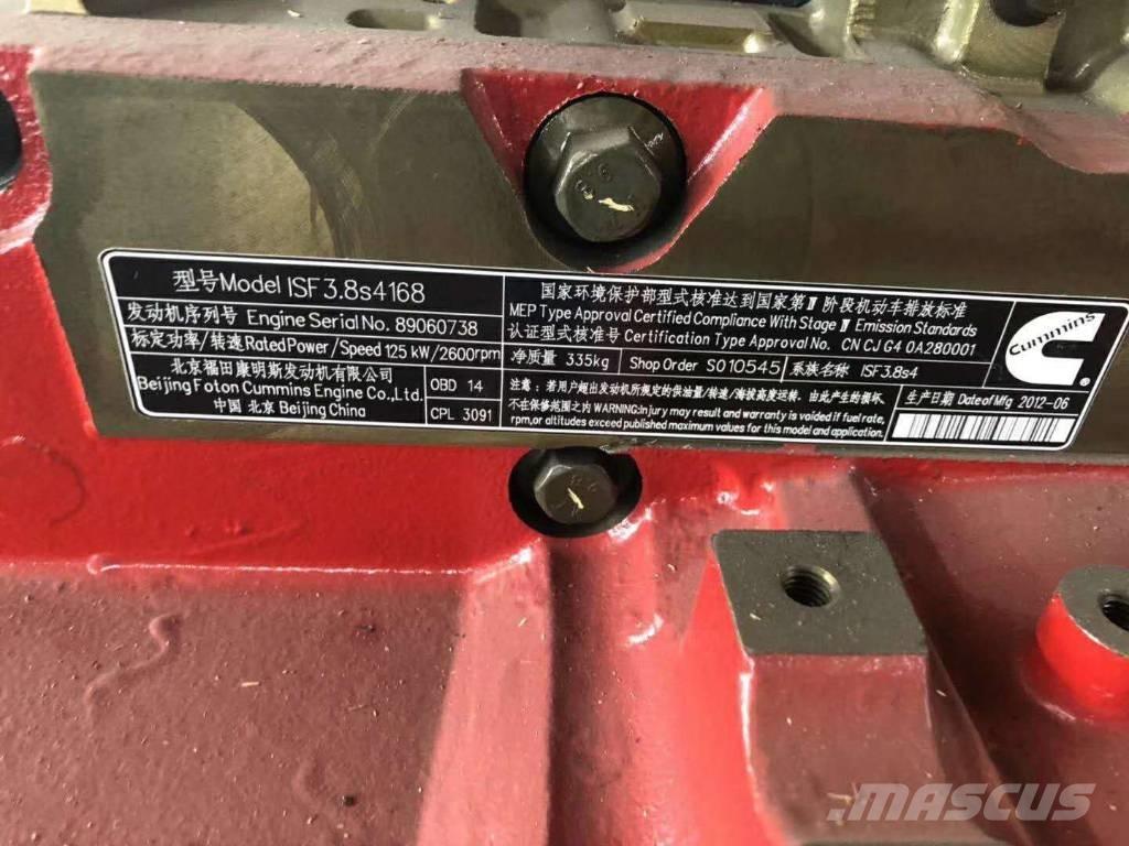 Cummins ISF3.8S4168 Motory