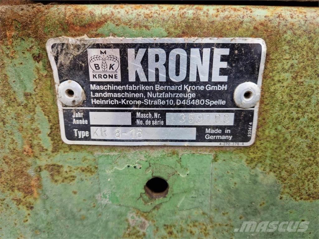 Krone KR 8-16S Lis na válcové balíky