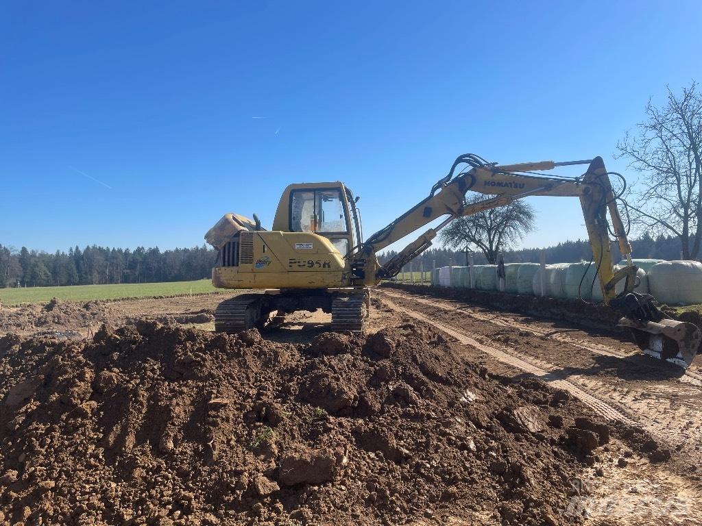 Komatsu Pc 95 r Midi rýpadla 7t - 12t