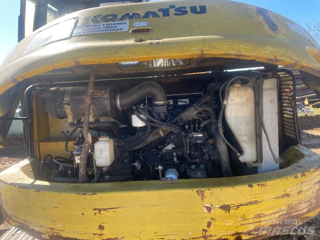 Komatsu Pc 95 r Midi rýpadla 7t - 12t