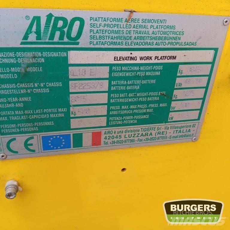 Airo XL 19E Nůžková zvedací plošina