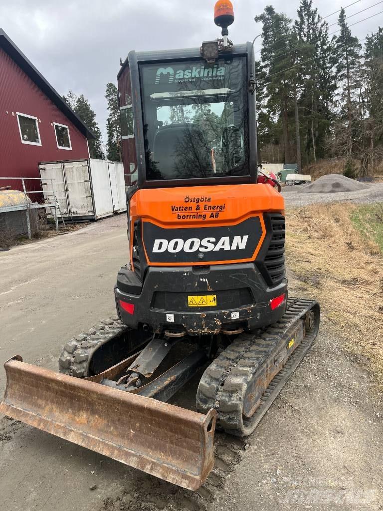 Doosan DX27 Mini rýpadla < 7t