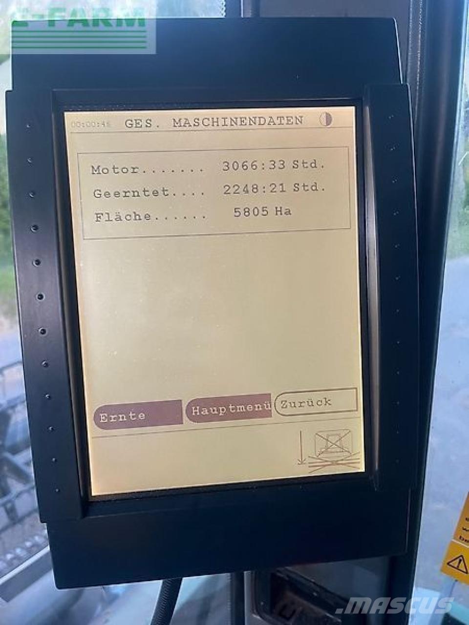 Fendt 8400 p al Sklízecí mlátičky