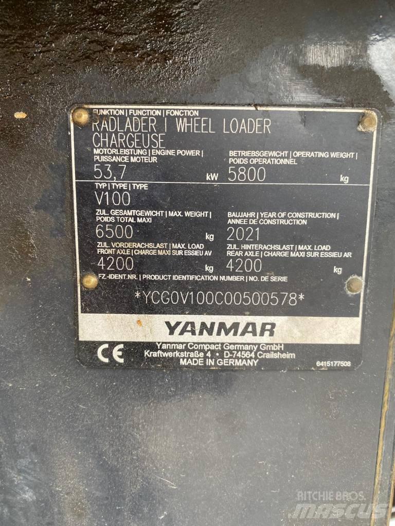 Yanmar V100 Kolové nakladače