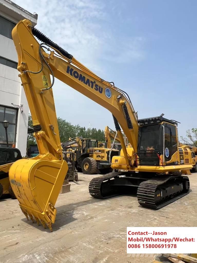 Komatsu PC 200 8N Pásová rýpadla