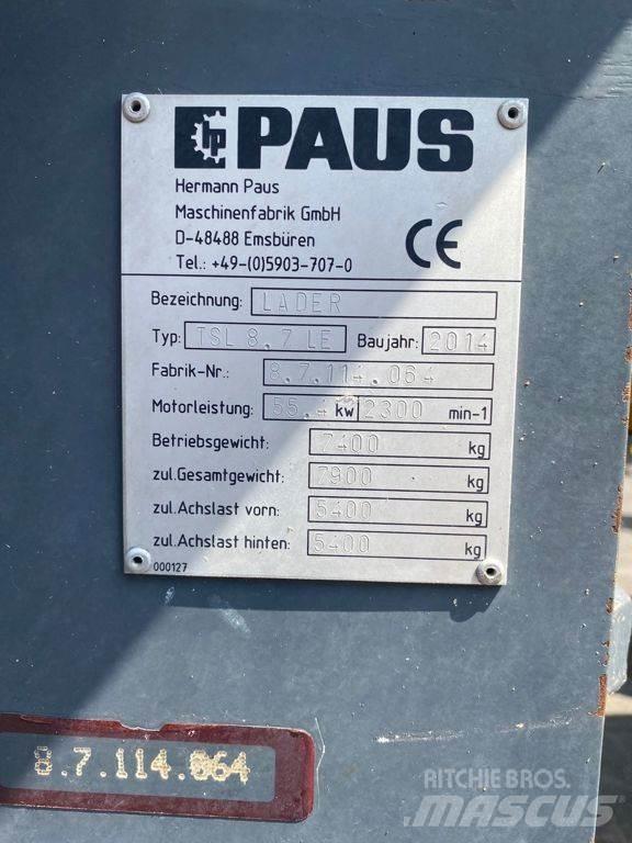 Paus TSL8.7 Kolové nakladače