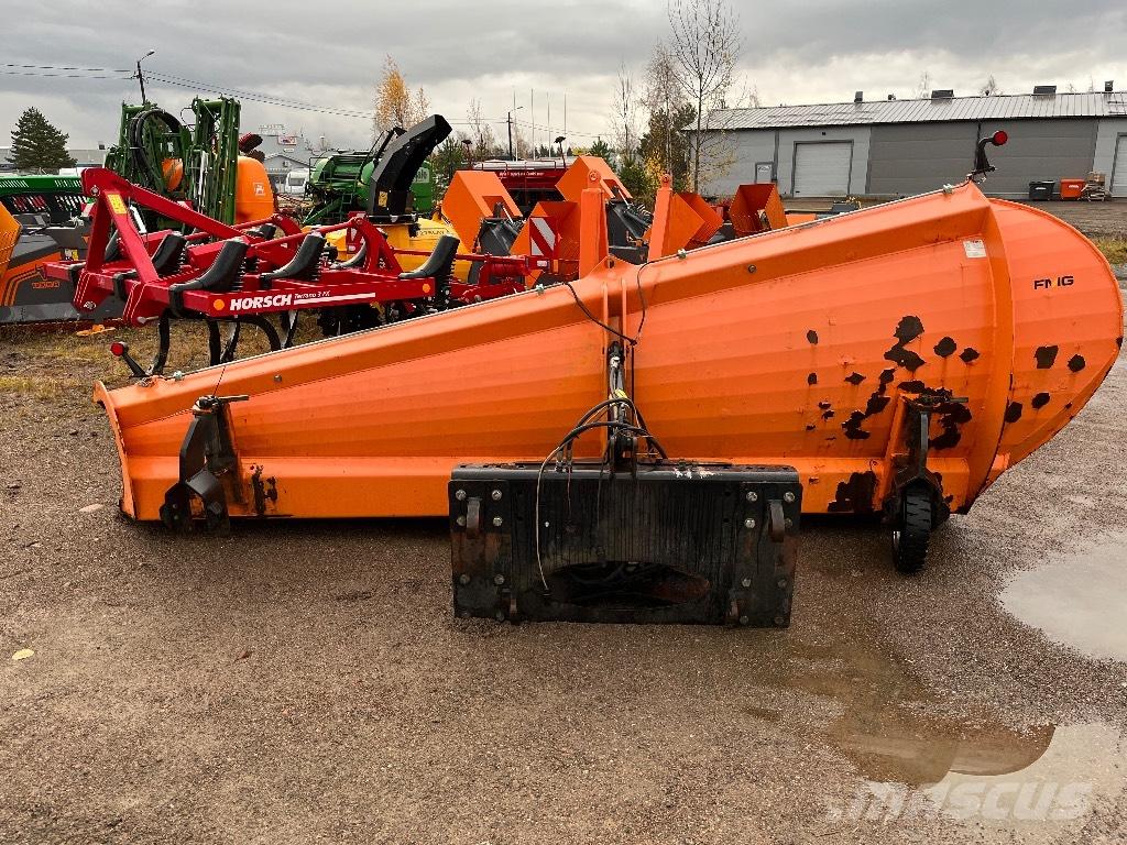 FMG 390 Sněžné pluhy, přední sněhové radlice