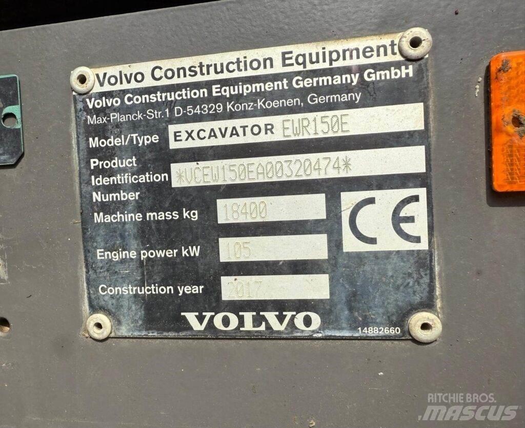 Volvo EWR150E Kolová rýpadla