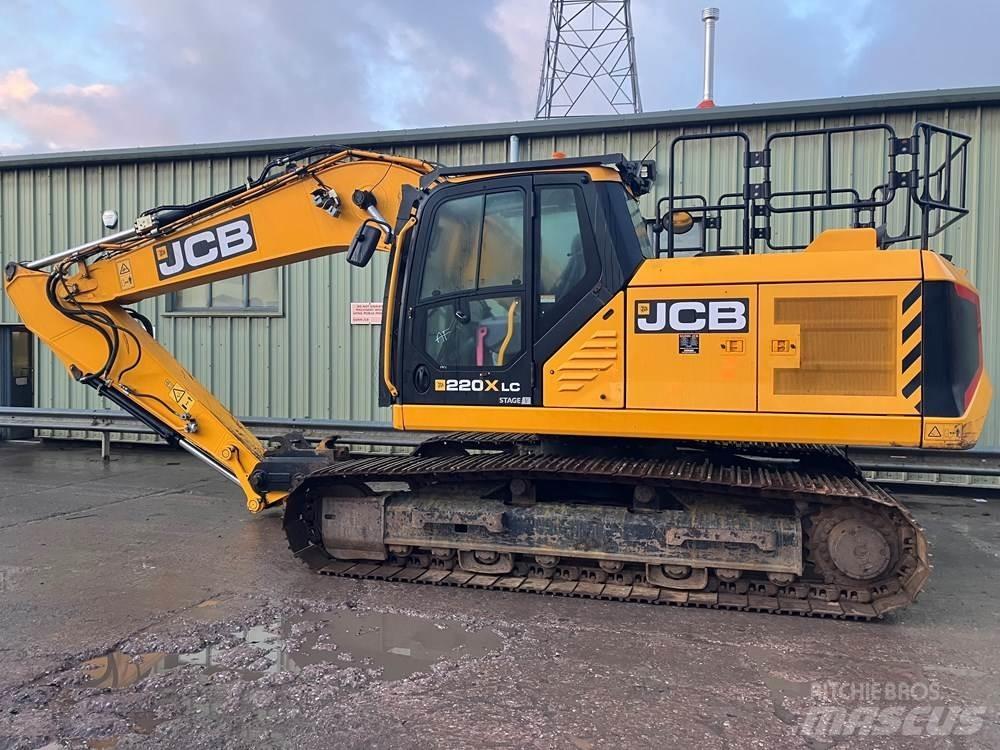 JCB 220 X Series Pásová rýpadla