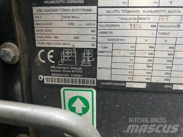 Doosan D35C-7 Dieselové vozíky