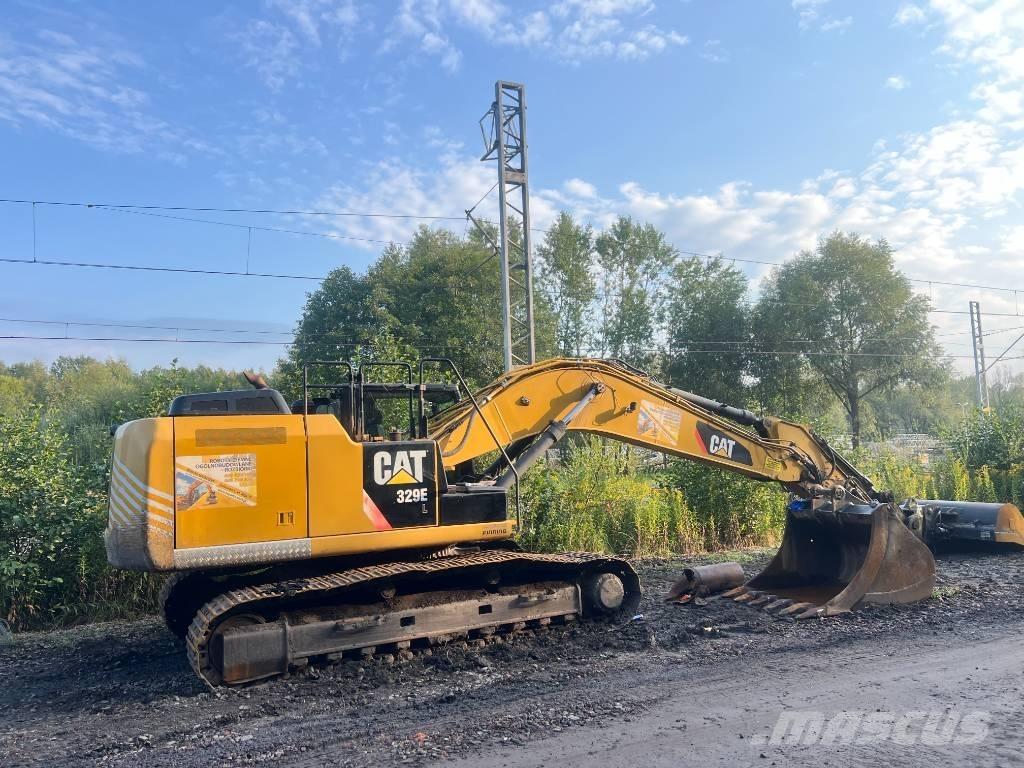 CAT 329 EL Pásová rýpadla