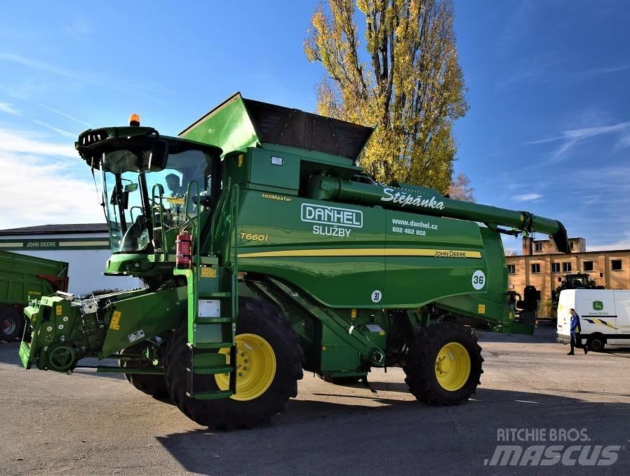 John Deere T 660 Sklízecí mlátičky