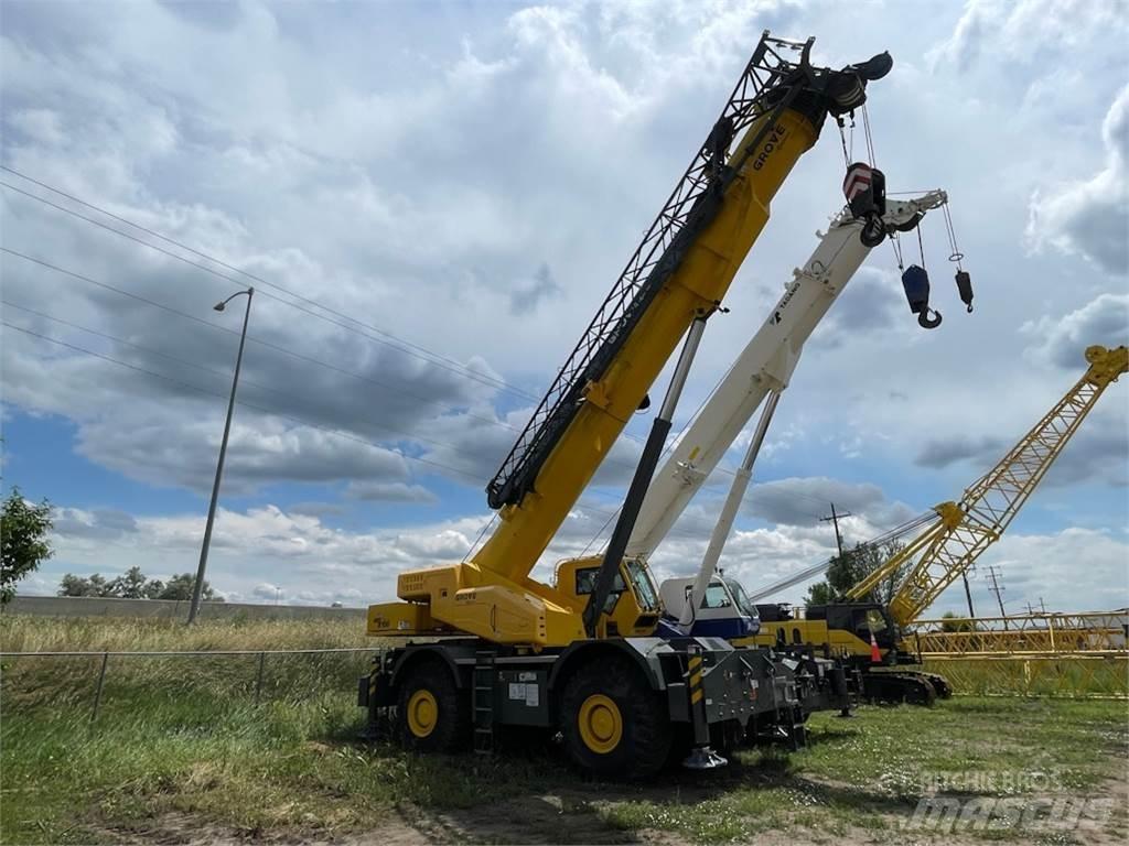 Grove GRT8100 Jeřáby pro těžký terén