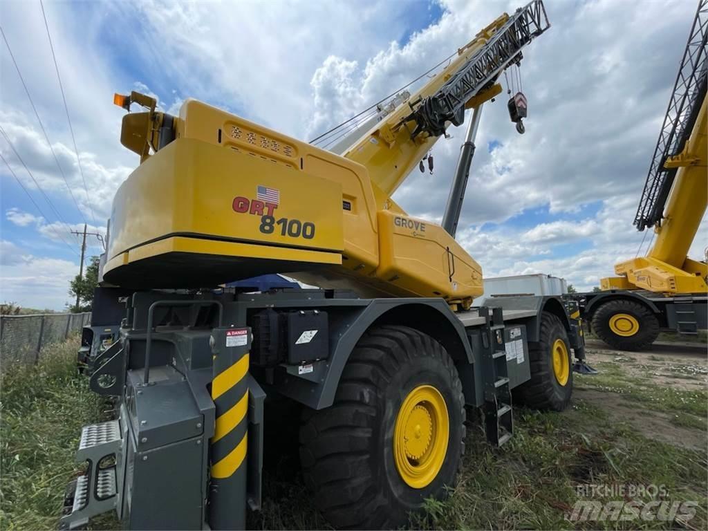 Grove GRT8100 Jeřáby pro těžký terén
