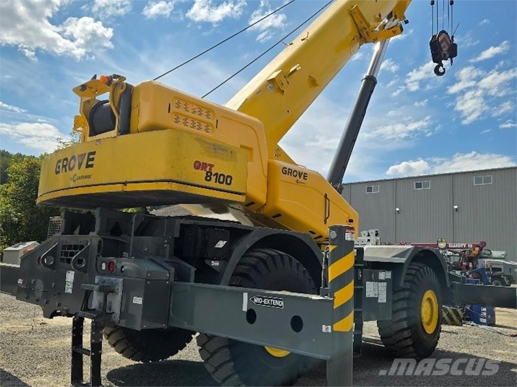 Grove GRT8100 Jeřáby pro těžký terén