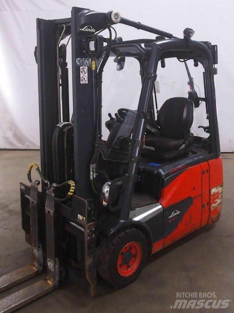 Linde E16C-02 Akumulátorové vozíky