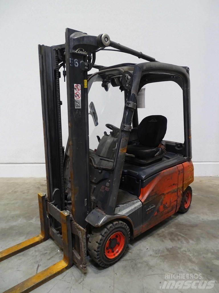 Linde E16P-02 Akumulátorové vozíky