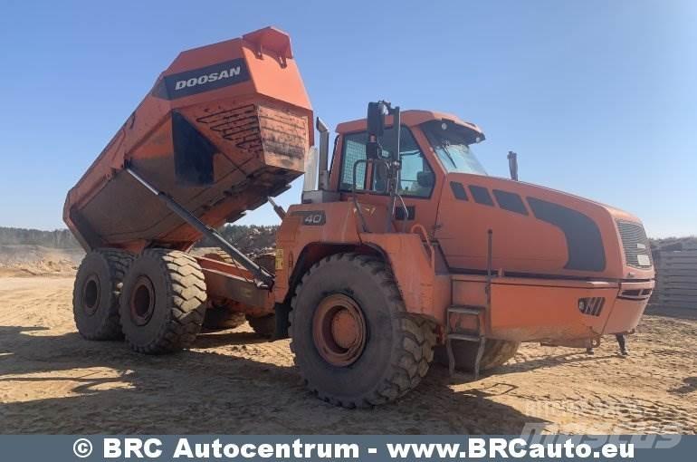 Doosan DA 40 Kloubové dempry