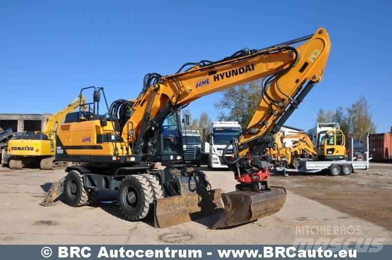 Hyundai HW160 Kolová rýpadla