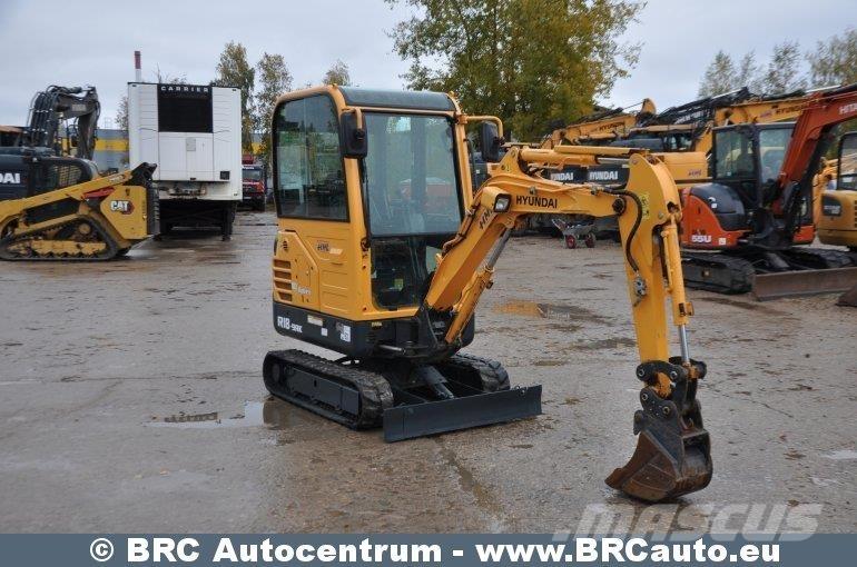 Hyundai R18-9AK Mini rýpadla < 7t