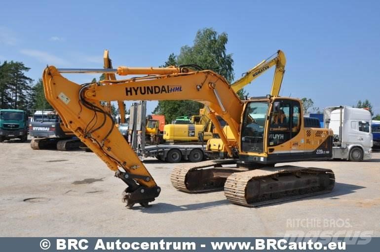 Hyundai R220LC-9A Pásová rýpadla