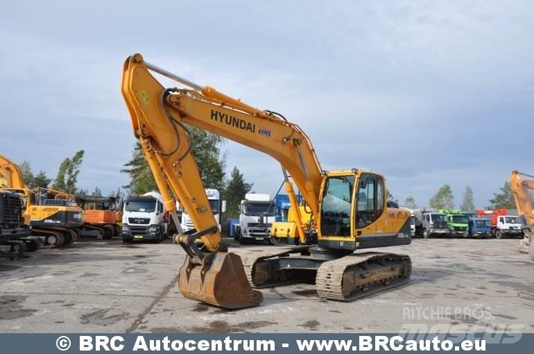 Hyundai R220LC-9S Pásová rýpadla