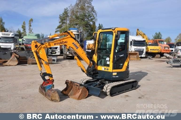Hyundai R25Z-9AK Mini rýpadla < 7t