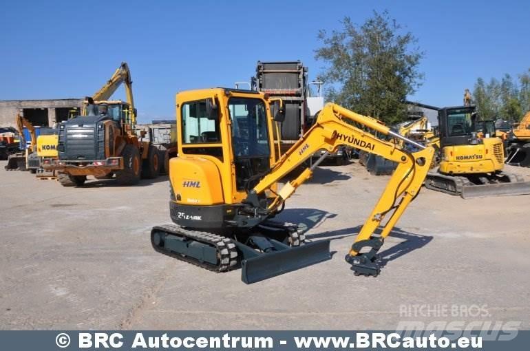 Hyundai R25Z-9AK Mini rýpadla < 7t
