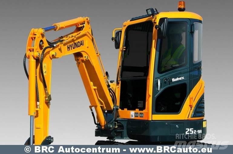 Hyundai R25Z-9AK Mini rýpadla < 7t