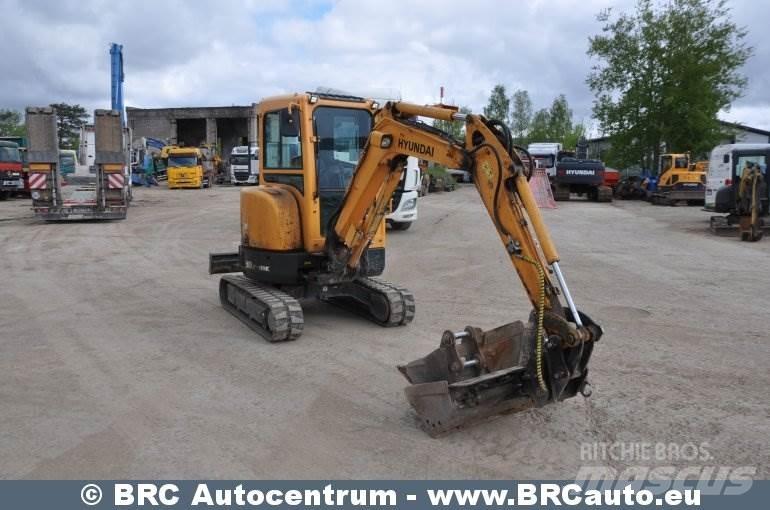 Hyundai R30Z-9AK Mini rýpadla < 7t