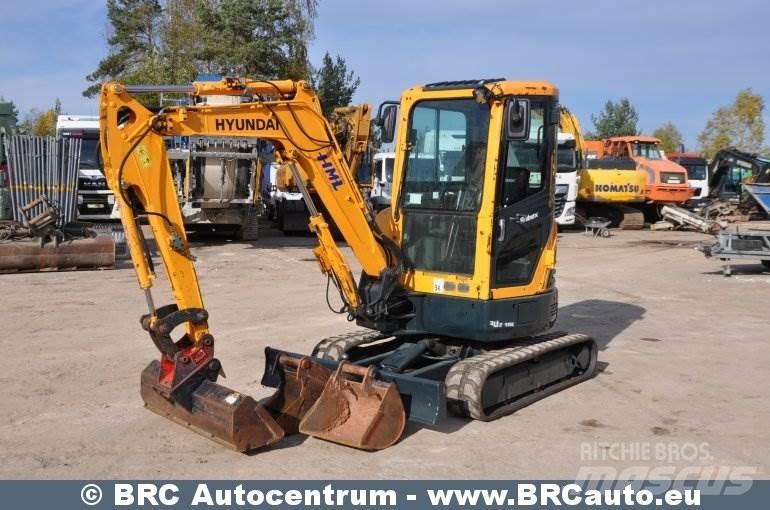Hyundai R30Z-9AK Mini rýpadla < 7t