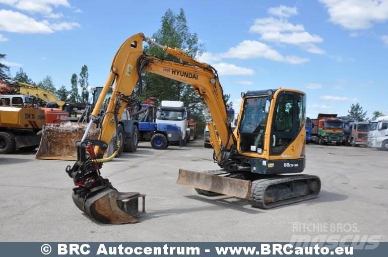 Hyundai R60CR-9A Mini rýpadla < 7t