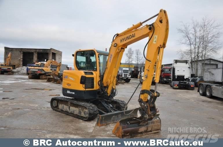 Hyundai R60CR-9A Pásová rýpadla