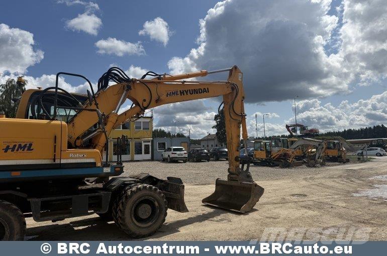 Hyundai Robex Kolová rýpadla